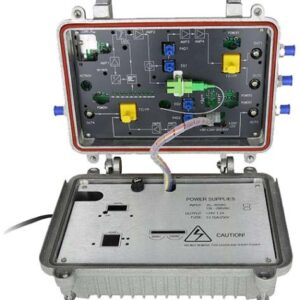 Nodo óptico 4 puerto 1310/1550 110 V AGC 25bB